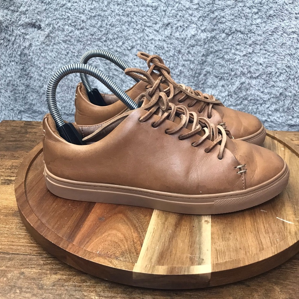 Thursday Boot Co Everyday Sneakers Womens 6 Tan Leather Tennis‎ Shoes Casual